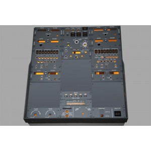 Boeing 737 - set complet instruments de la planche radio